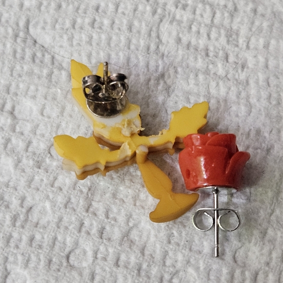 Disney Beauty and the Beast Earrings - Picture 4 of 4